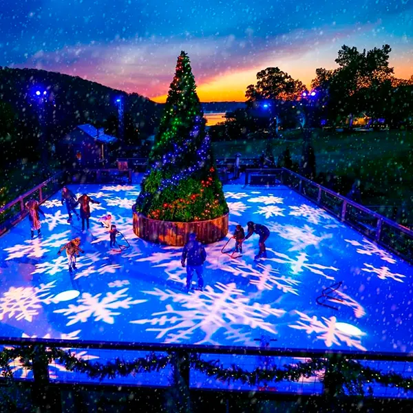 pista de hielo navidad